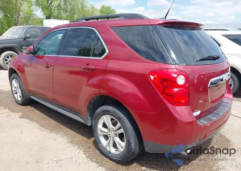 2012 Chevrolet Equinox 2Lt из США, поврежденный, VIN 2GNFLNE53C6369358